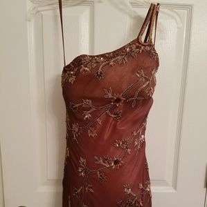 Beaded cocktail/special occasion dress XS